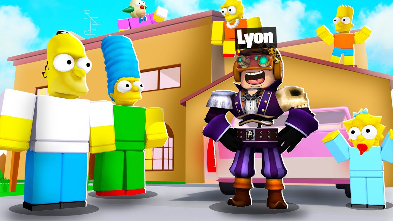 TROVO TUTTI I PERSONAGGI DEI SIMPSON SU ROBLOX!!