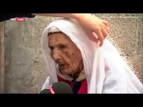 TRT muhabirini ısıran zombi nine