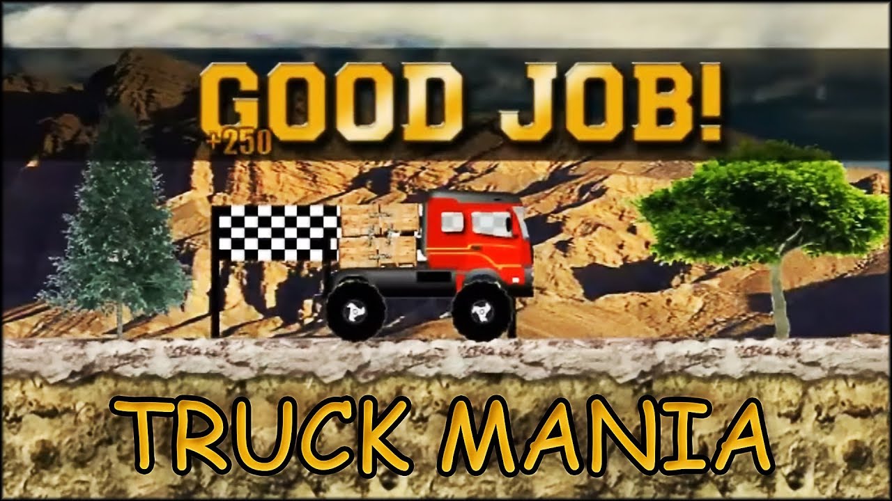 Truck Mania - Game Walkthrough (1-24 levels)