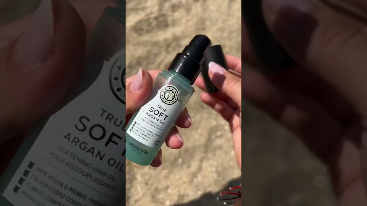 True Soft Argan Oil de la @marianila 🫶🏼 #thebeautycorner #haircare #hairoil #marianila