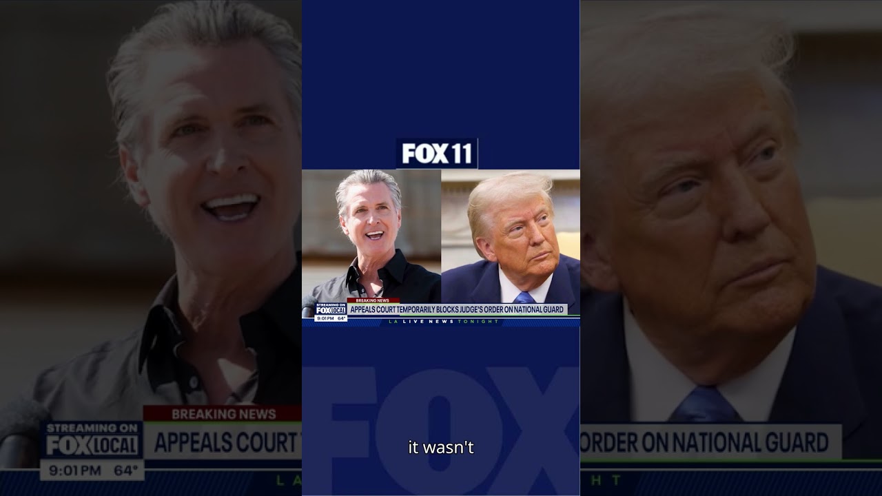 Trump can keep troops in LA, turns tables on Newsom with appeals court decision