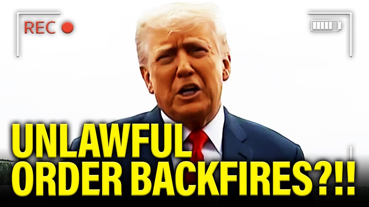 Trump gives UNLAWFUL ORDER that can END his TERM QUICK