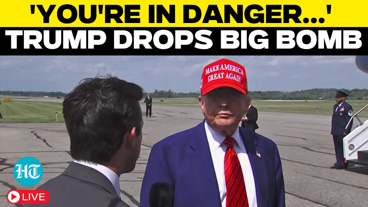 Trump LIVE | 'You're In Danger Now...' Donald Trump BIG STATEMENT On Iran Israel War |No Peace Deal?