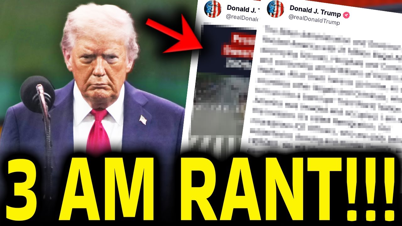 Trump MELTS DOWN At 3 AM Over FAILED Parade