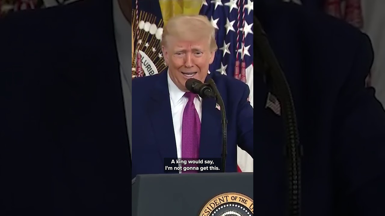 Trump speaks on expected 'No Kings' protests this weekend: 'I don't feel like a king'