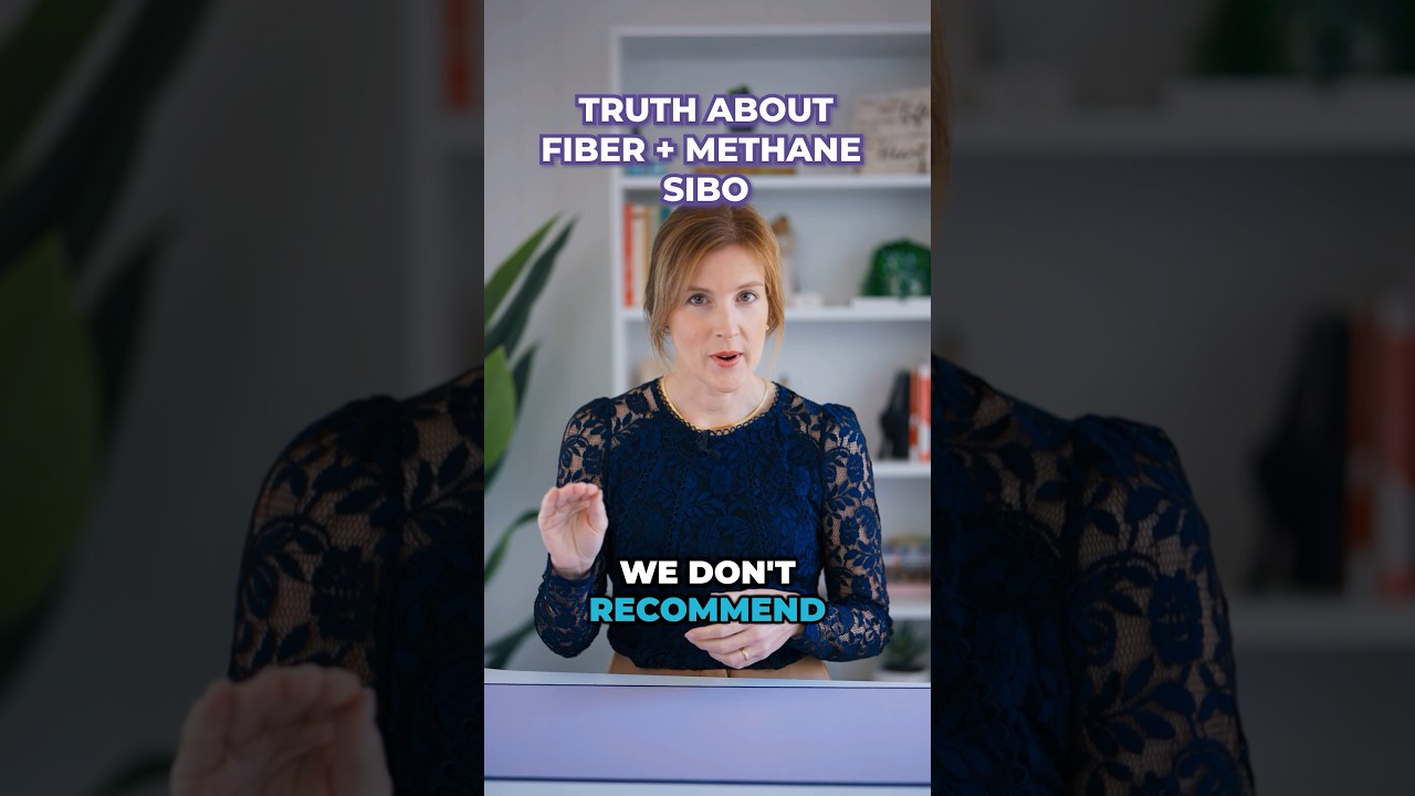 Truth about fiber and methane SIBO 🌱🫐 #sibo #ibs #guthealth