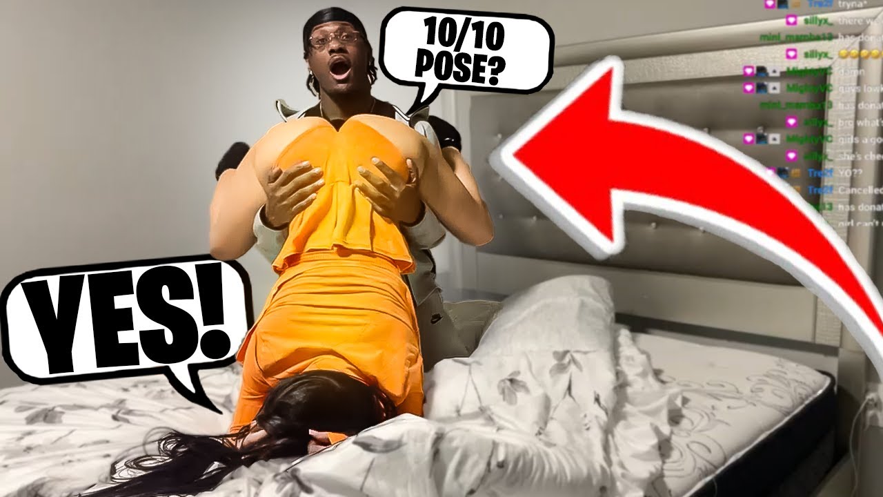 TRUTH OR DARE YOGA WITH MY CRUSH! (*GETS SPICY*)