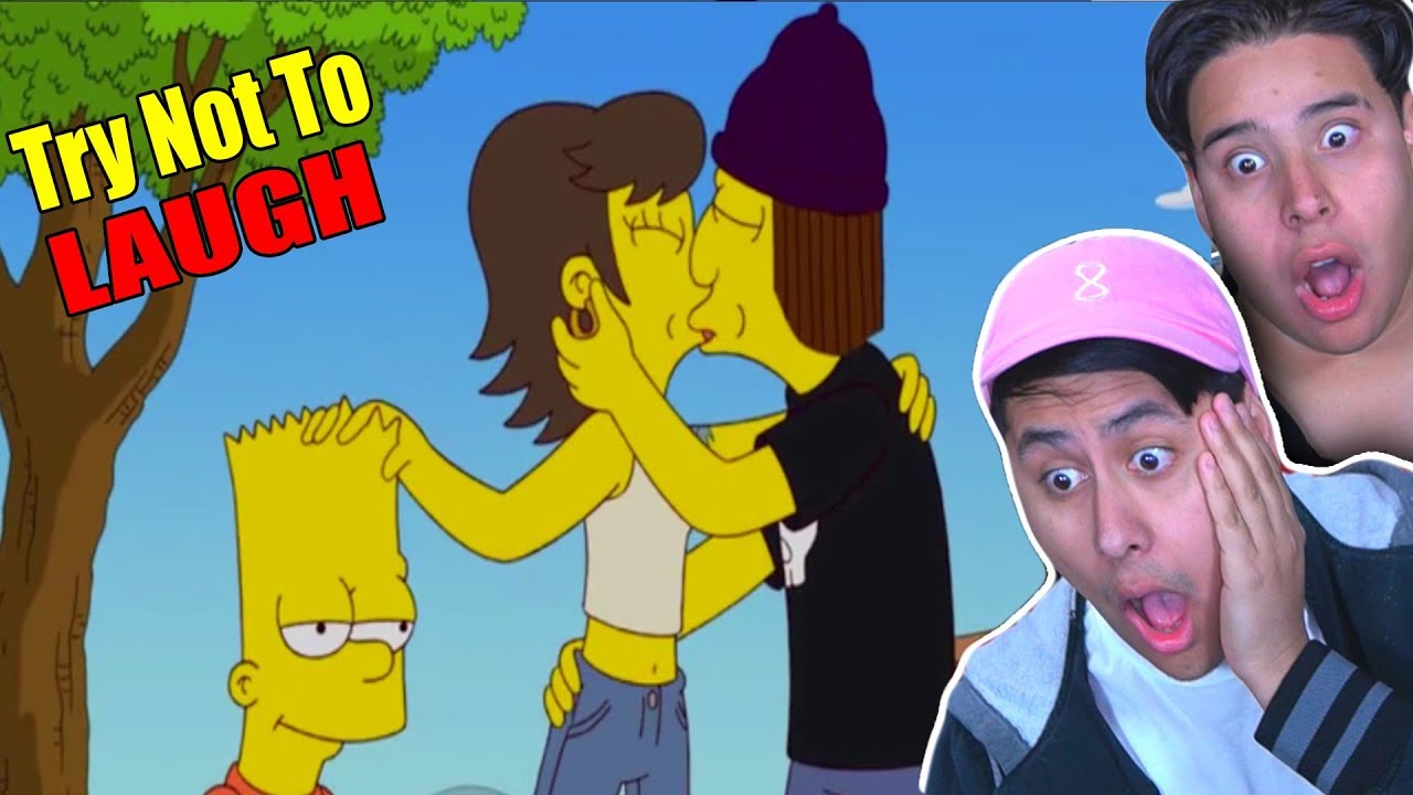 Try Not To Laugh!  The Simpsons Funny Moments