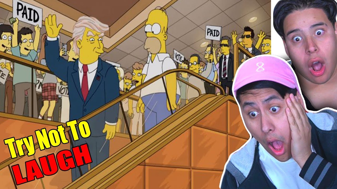 Try Not To Laugh! The Simpsons Funny Moments