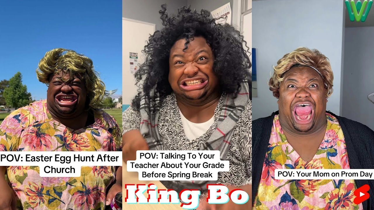 Try Not To Laugh Watching King Bo TikTok Compilation 2025 | Funny King Bo Shorts