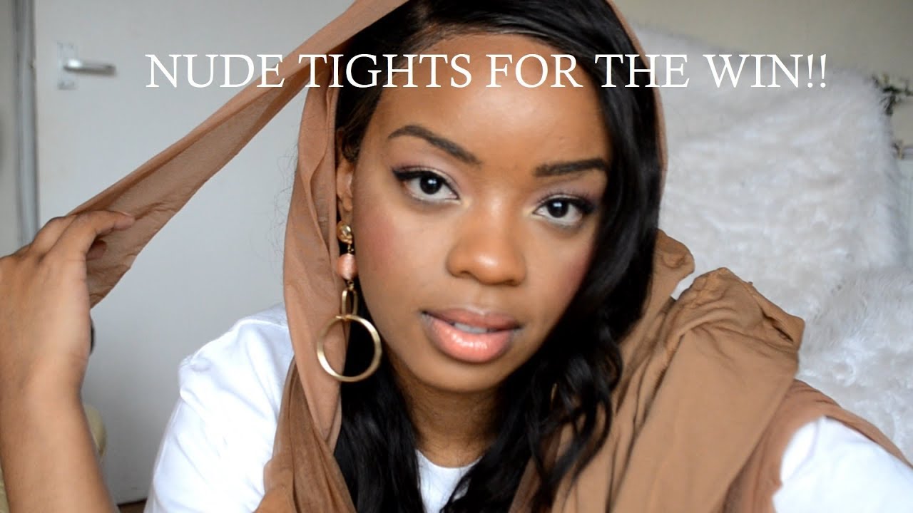 TRY ON + REVIEW | Sheer Chemistry Pantyhose on Brown Skin