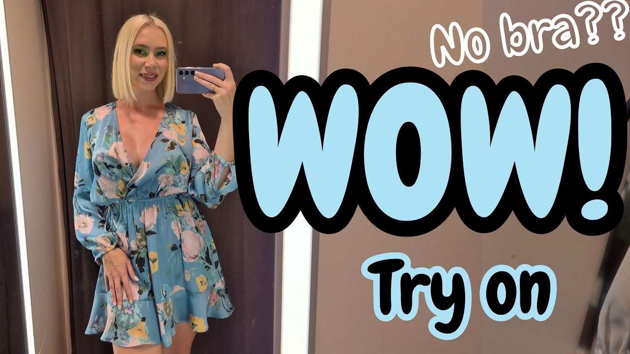 Try On Haul Clothes with Alice Dali | Shopping in Zara | Try on haul in the dressing room