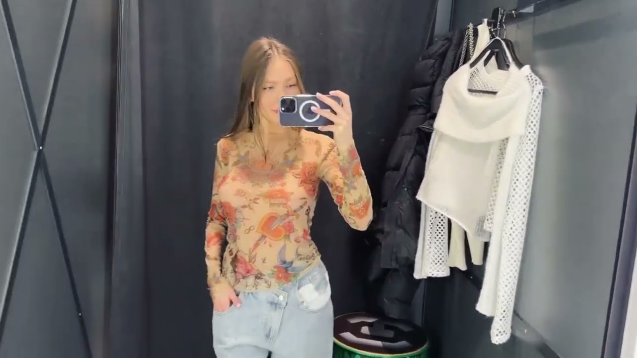 Try on haul with a beginner model (4k)