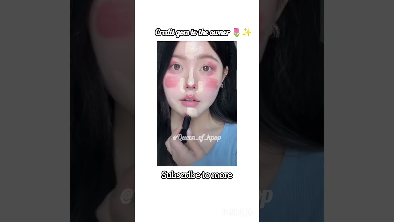 Try this Korean makeup tutorial 🍒#korean #makeup #viralshort #trending #subscribe to me