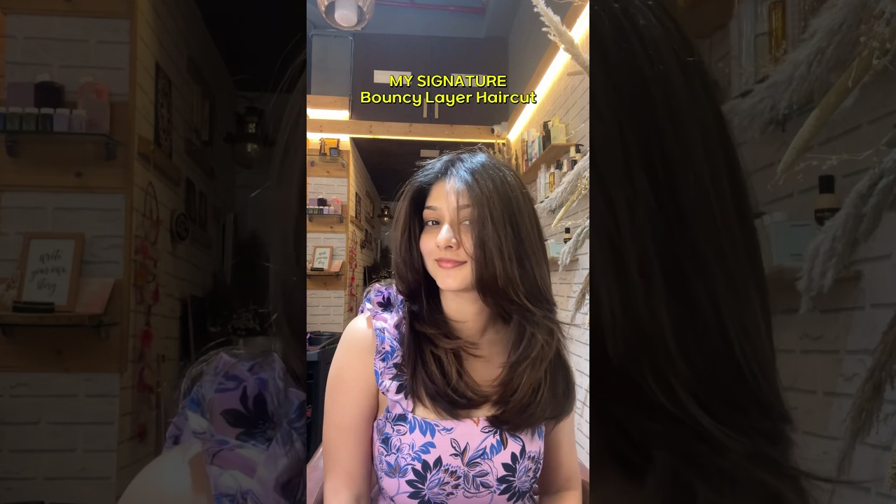 *TRY THIS* Layer Haircut For Volume😍 #shorts #hair