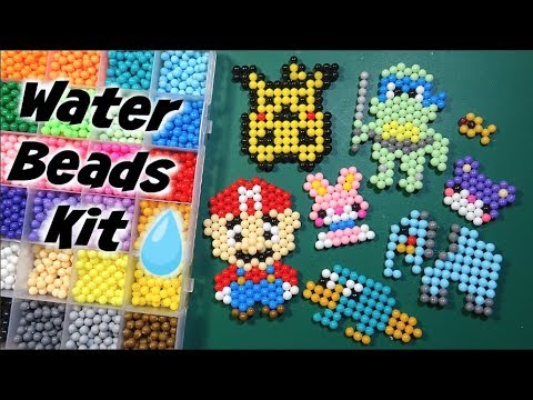 Trying a DIY Water Fuse Beads Kit