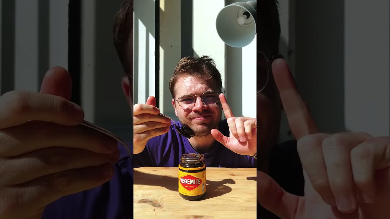 Trying Australian Vegemite For The First Time