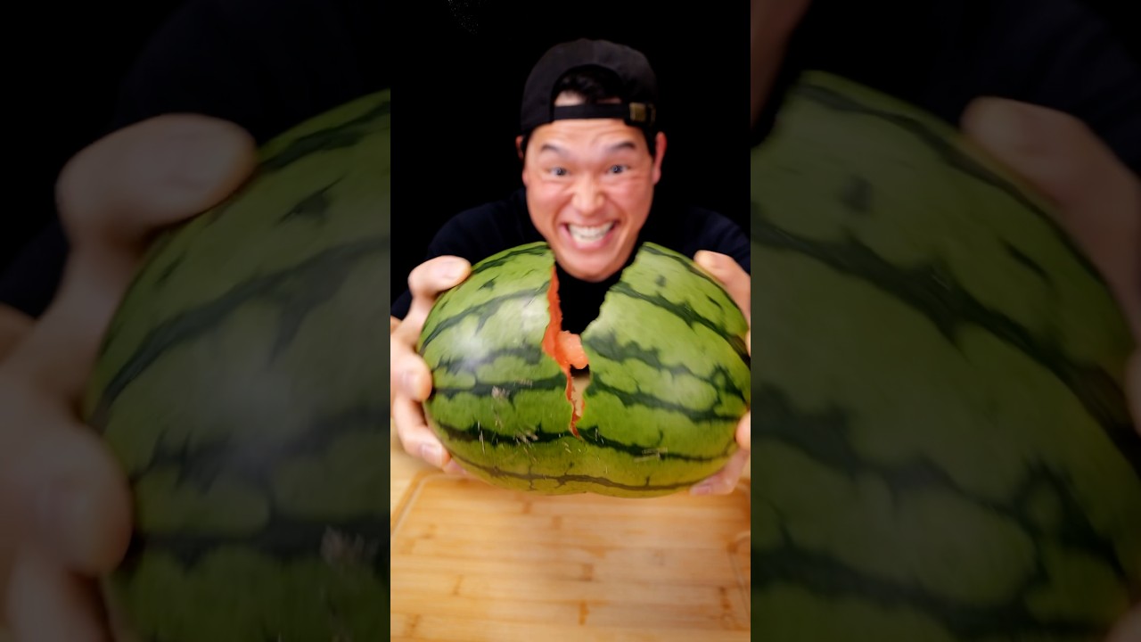 Trying internet watermelon recipes 🍉