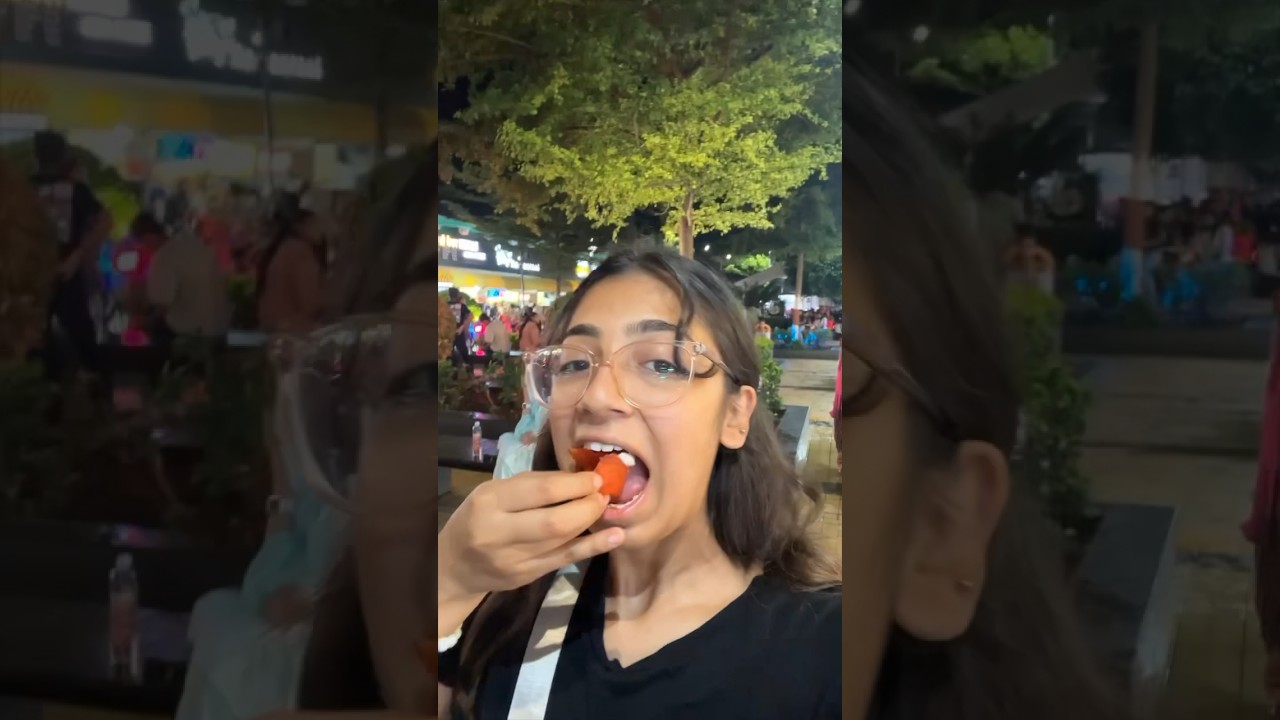 trying STREET FOOD *indore* 🥟🍜 #whatieatinaday #food
