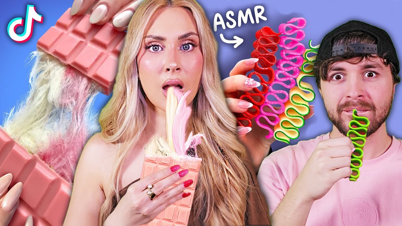 Trying the most VIRAL SWEETS on TIKTOK!