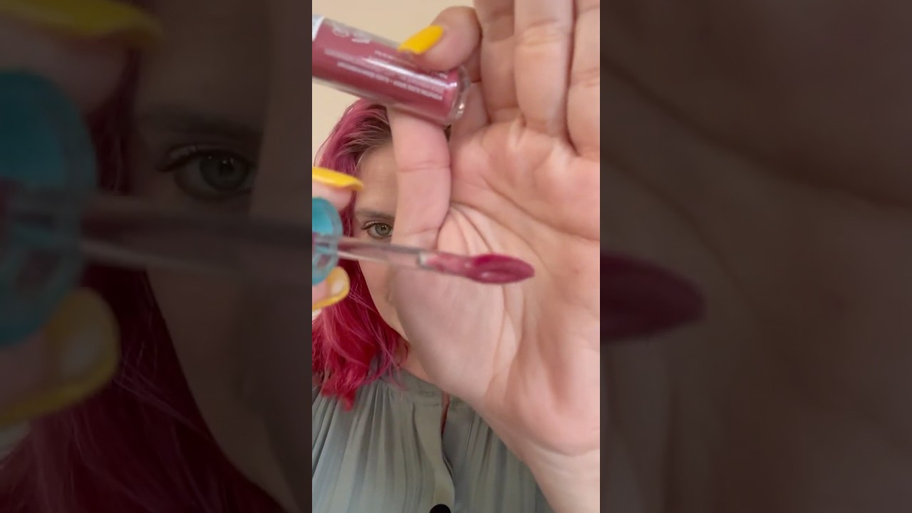 Trying the viral nyx cosmetics liquid iv lip stain for the first time!! #nyxcosmetics