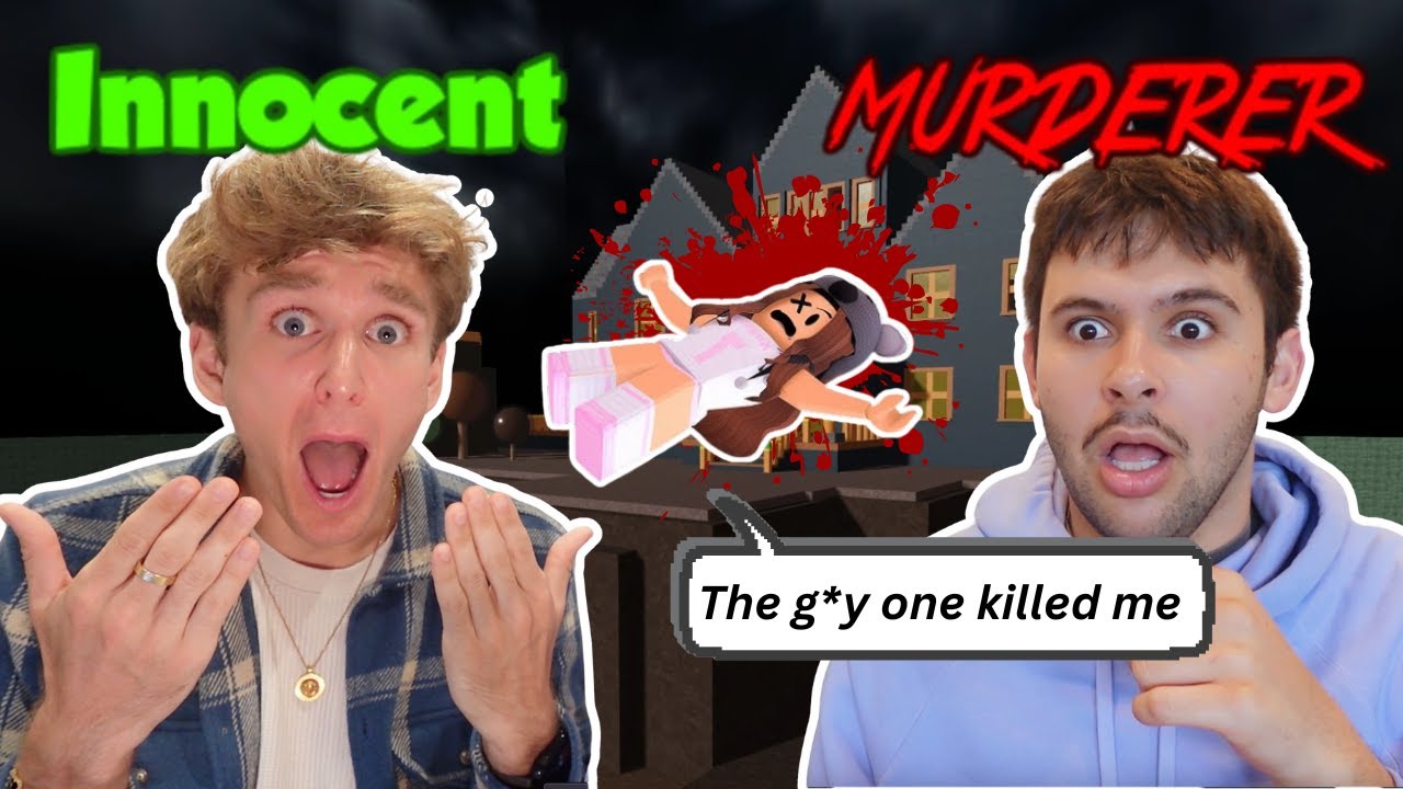 trying to survive roblox voice chat *and FAILING😭* ft. Carter Kench