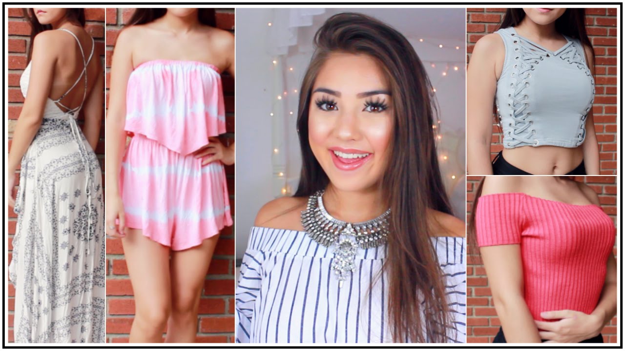 TRY-ON HAUL ♡ End of Summer Hot Miami Styles Edition ♡ xlivelaughbeautyx