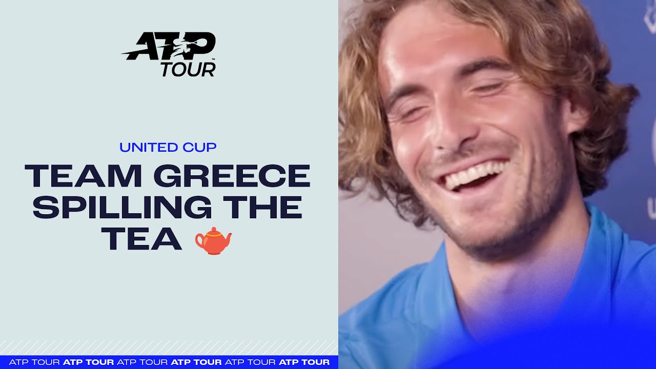 Tsitsipas and Sakkari Are Spilling The TEA 🫖