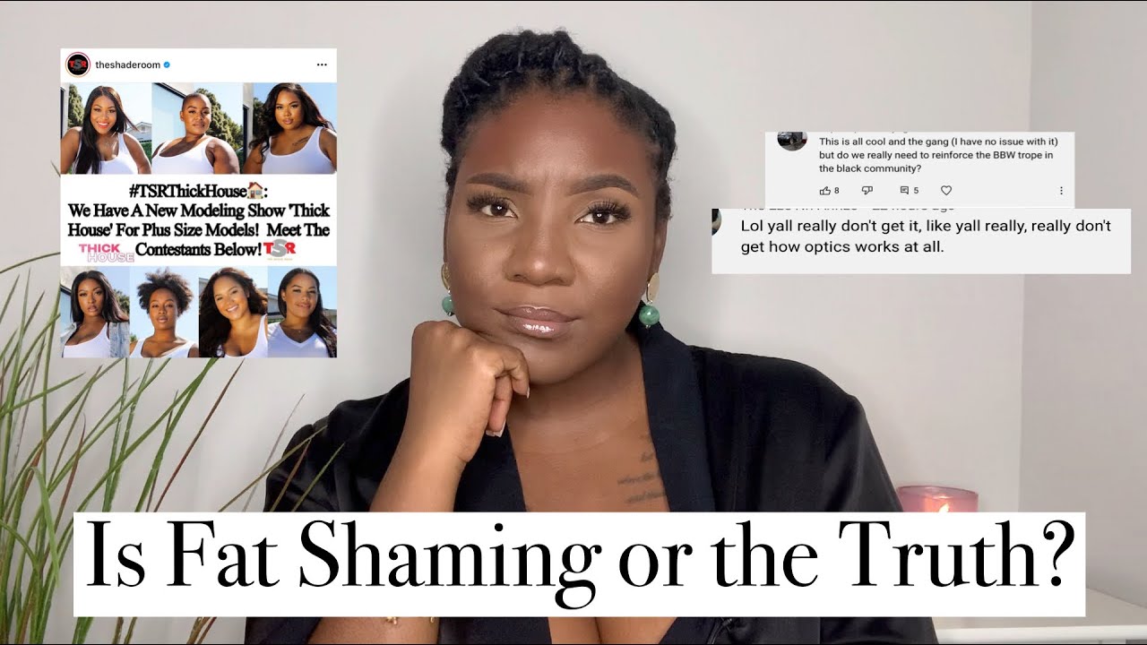 TSR THICK HOUSE | Why are plus size women beauty being question? |MJPod