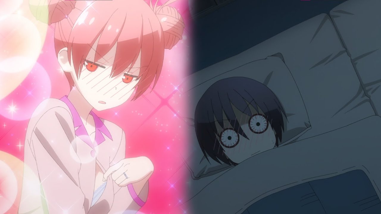 Tsukasa told Nasa that she is wearing cute underwear | Tonikaku Kawaii: Joshikou-hen