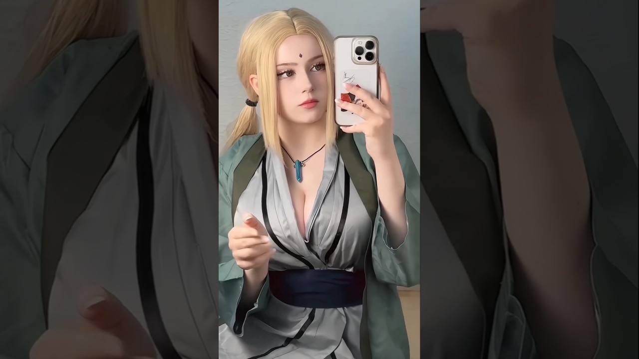 Tsunade cosplayer😍#naruto #tsunade #cosplay #tsunadecosplay #shorts #viralshort