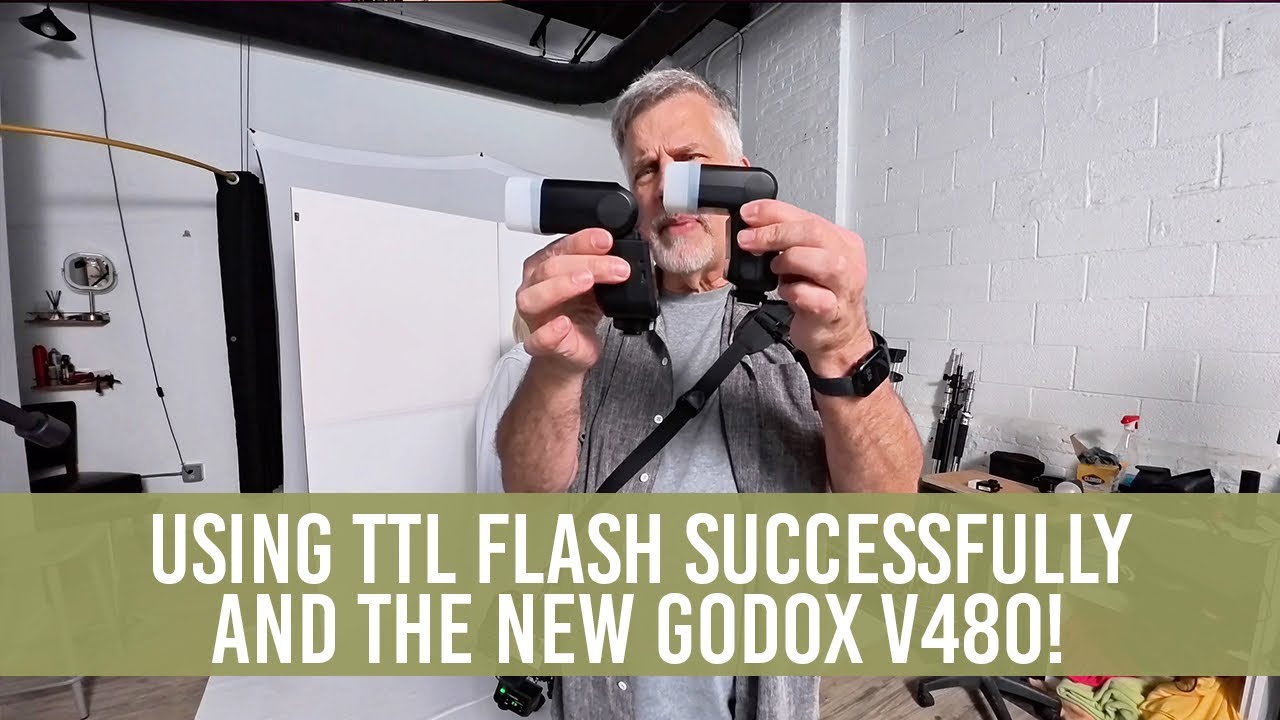 TTL Flash tips for better results. And the Godox V480 flash!