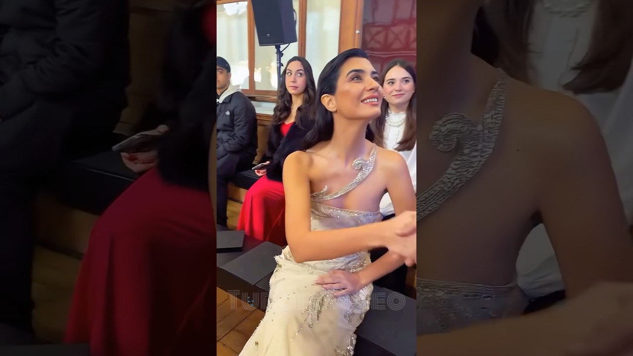 Tuba Buyukustun 🌹 At the @georgeshobeika Haute couture SS25 show ✨