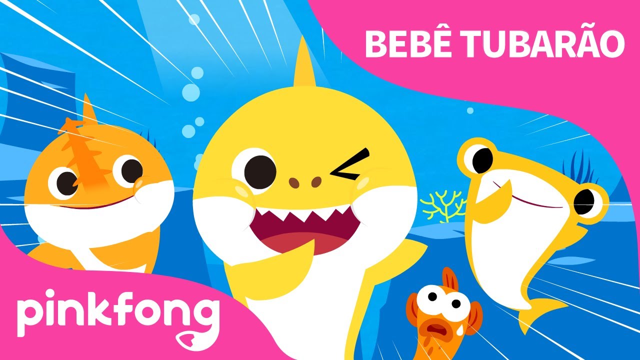 T-U-B-A-R-Ã-O | Bebê Tubarão | Cante junto com o Bebê Tubarão |  Pinkfong Canções para Crianças