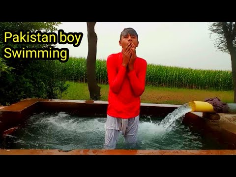 Tube well Swimming is Pakistan boy Swimming Vlog ||Sharjeel's Vlog
