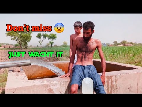 Tubewell bathing 😨| tubewell swimming desi boys | swimming in Village