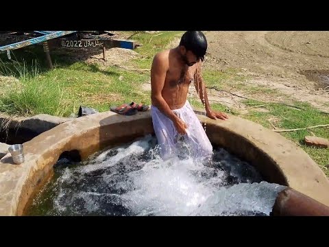 Tubewell Swimming pools Desi Tubewell Punjabi village