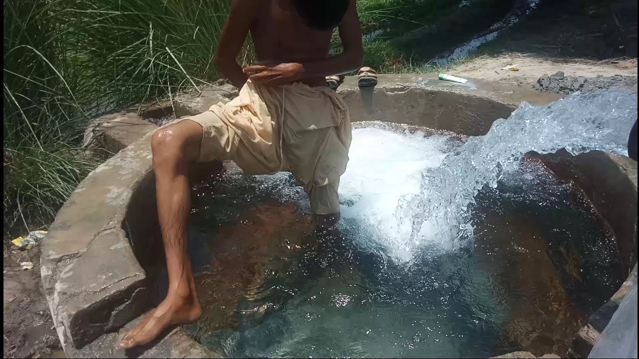 Tubewell swimming/best swimming/village swimming/sariki swimming/bathing swimming
