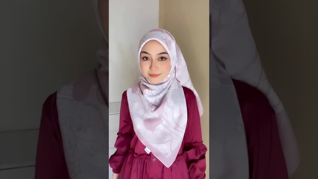 tudung bawal #tutorial #hijab #fashion #hijabstyle #style #collection #printed #bawal #shorts