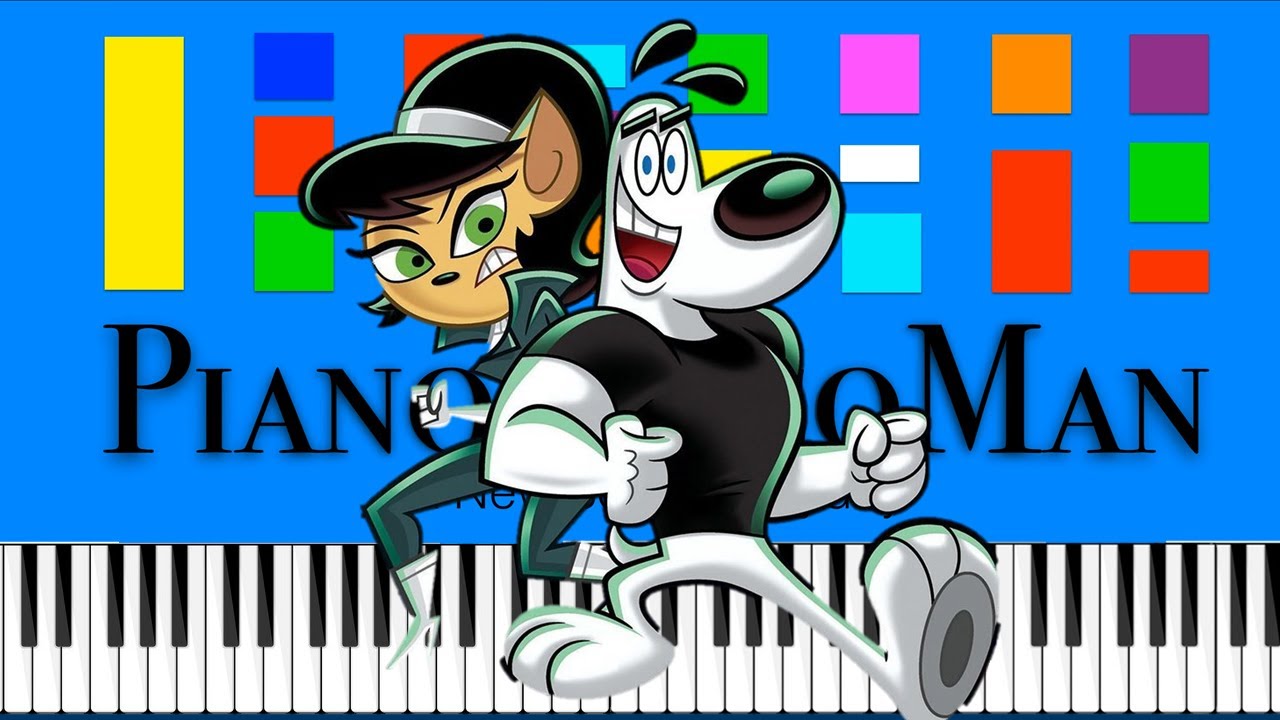 TUFF Puppy Theme Song (Slow Easy Medium) Piano Tutorial 4K