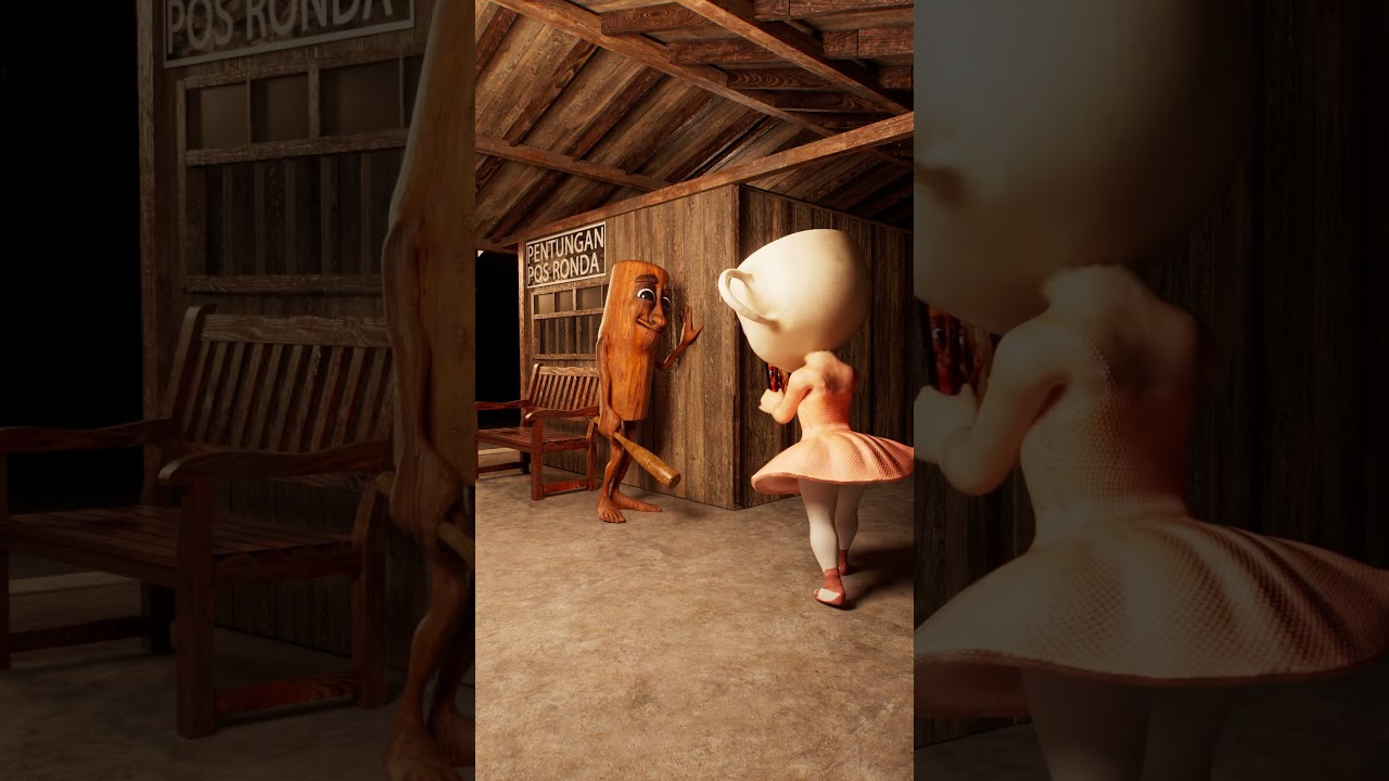 Tung Tung Tung Sahur and Ballerina Cappuccina BTS