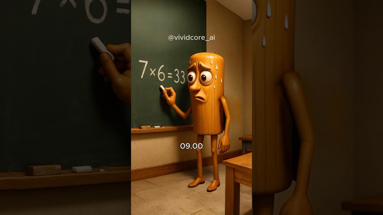 Tung Tung Tung Sahur’s school routine. #brainrot #tungtungtungsahur #sahur #ai #morningroutine