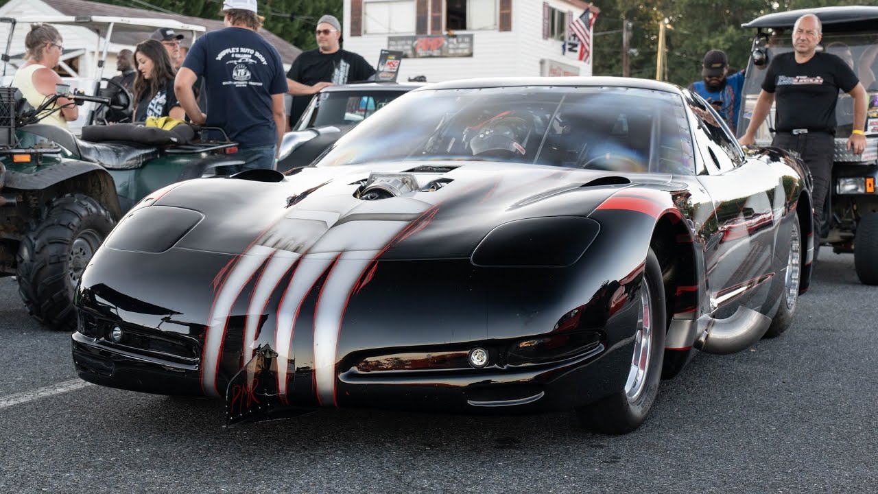 Turbo C5 Corvette running 217mph in the 1/8 mile