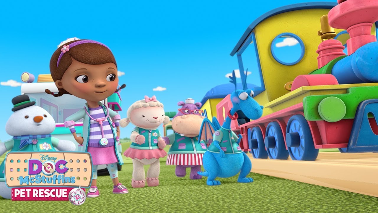 Turbo Train | Doc McStuffins Pet Rescue | Disney Junior