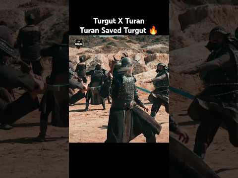 🏹Turgut X Turan🛡️|Turgut Fight Scene🪓|It's Adnan 🎯#kurulusosman #turgut #turan