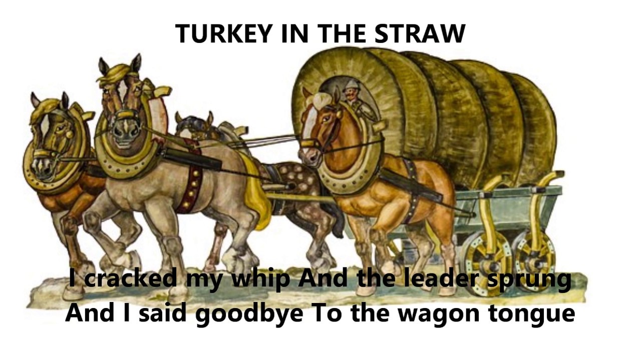 TURKEY IN THE STRAW words lyrics barn square dance ho down folk music song country fall Thanksgiving