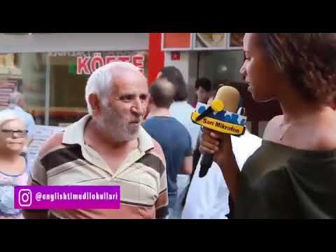 Turkish men speaking English