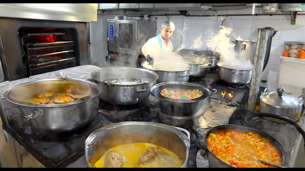 TURKISH RESTAURANT that prepares 50 different dishes a day! Street food tours