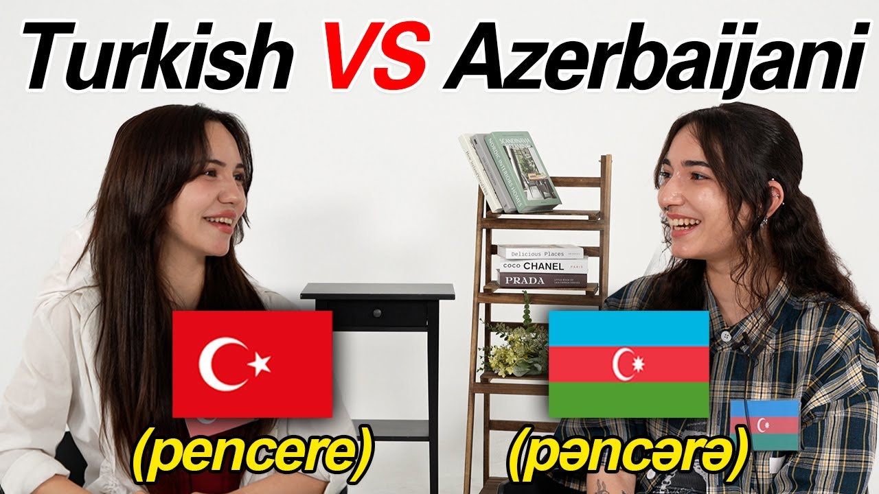 Turkish Vs Azerbaijani l They Can Communicate in Their Own Languages! Shocking Similarities!