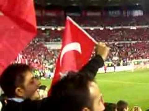 Turkiye Macaristan Maci Istanbul 12 Eylul 2007 Istiklal Mars